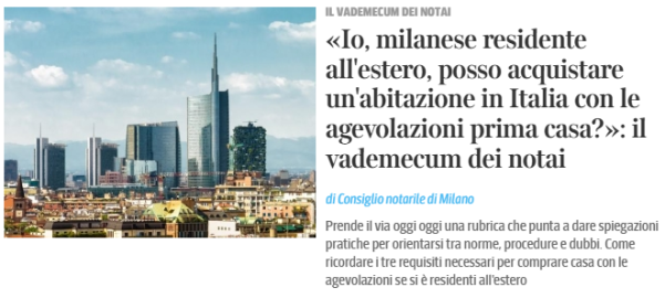 CND Milano Corriere della Sera